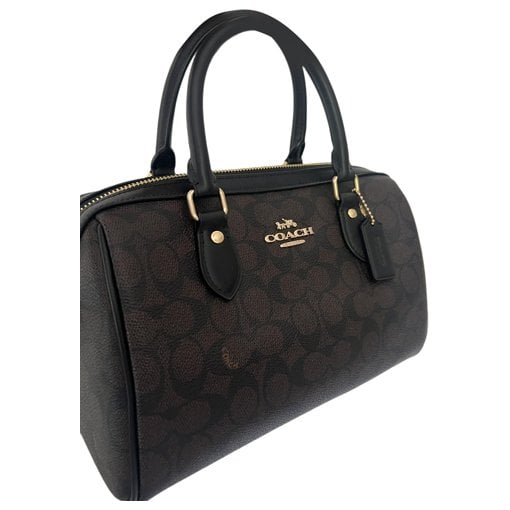 Leather bowling bag