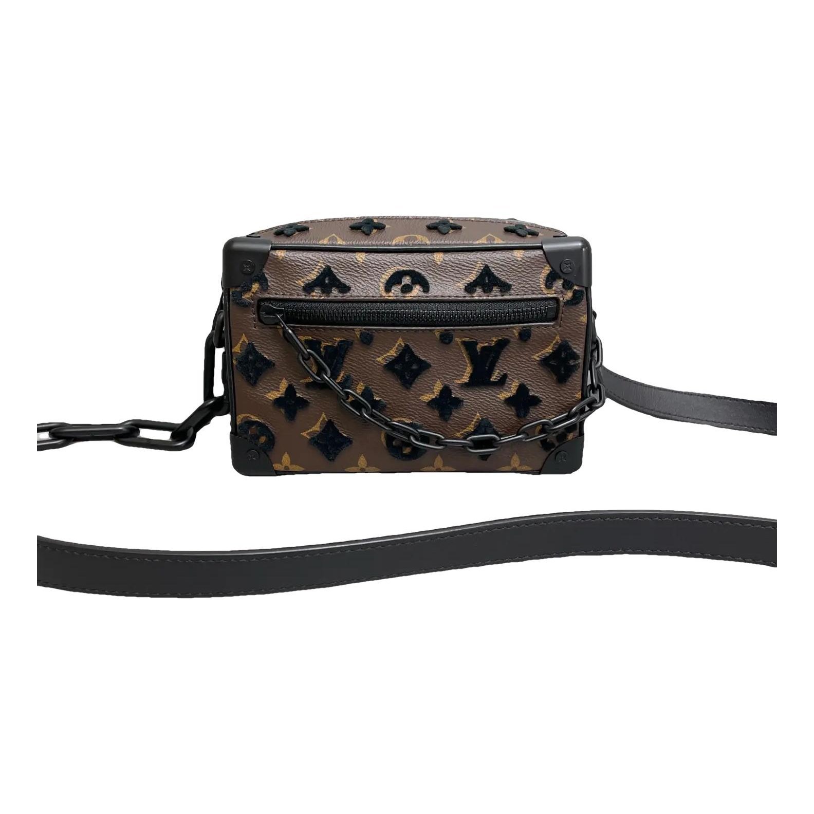 City Trunk vinyl handbag