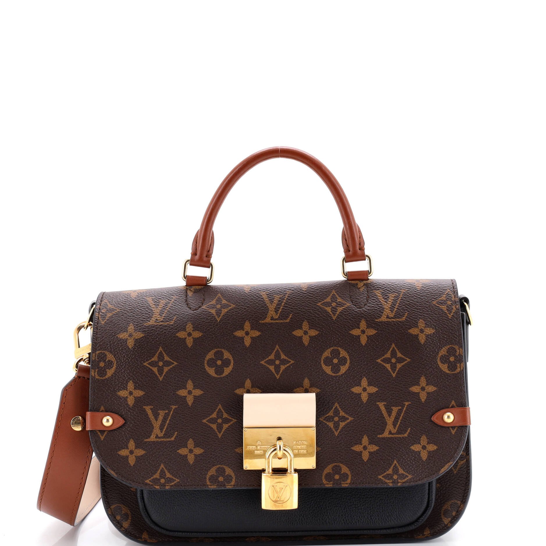 Vaugirard Handbag Monogram Canvas with Leather