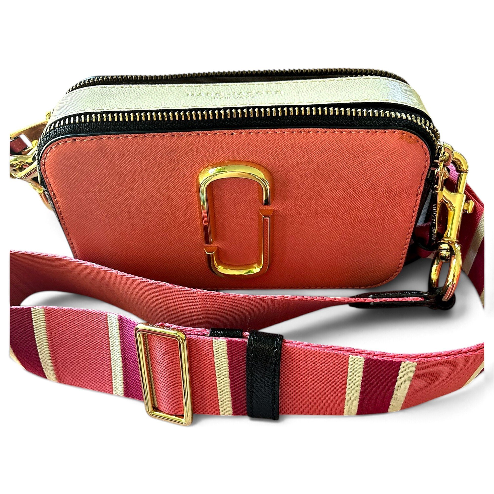Snapshot leather crossbody bag