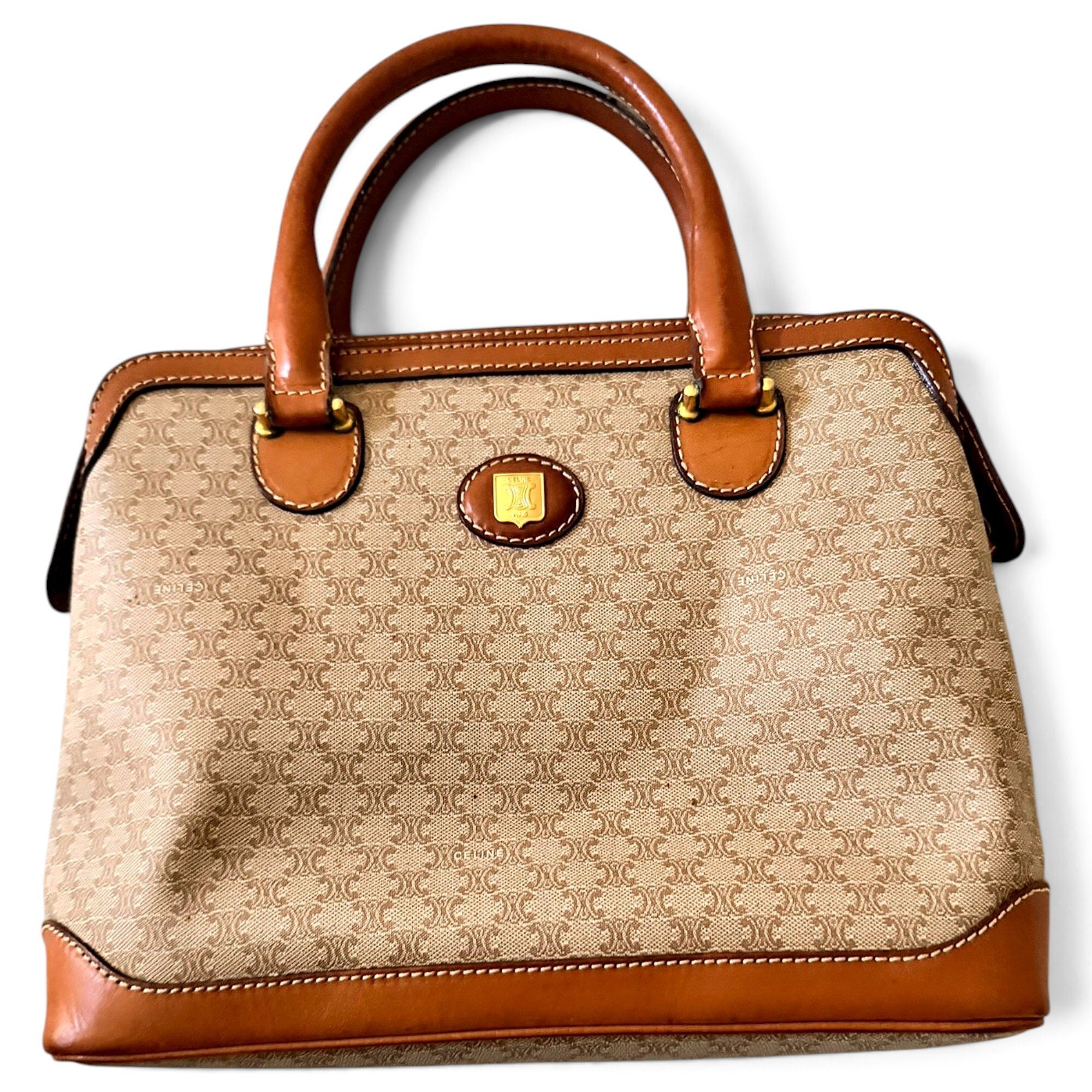 Leather handbag
