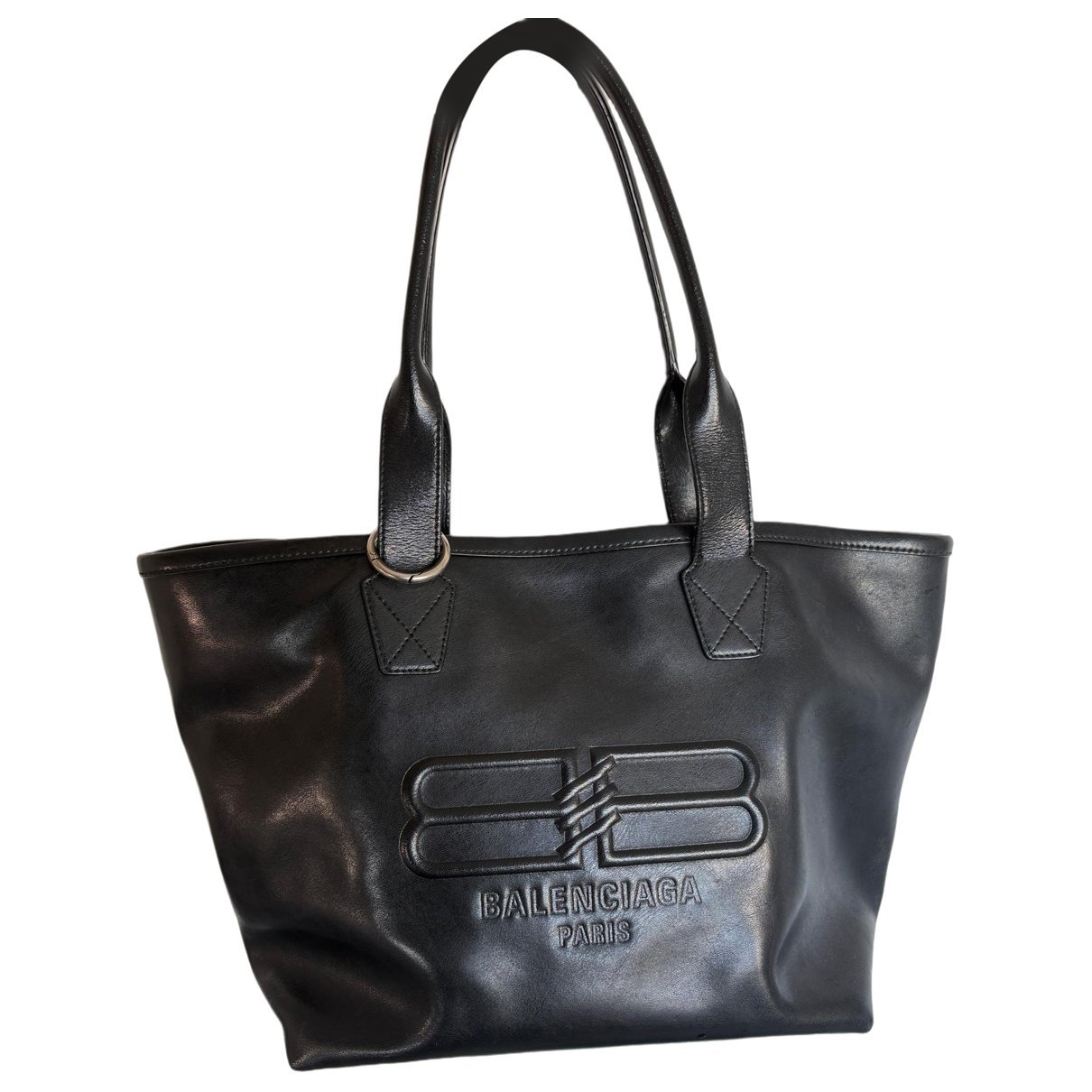 Leather tote