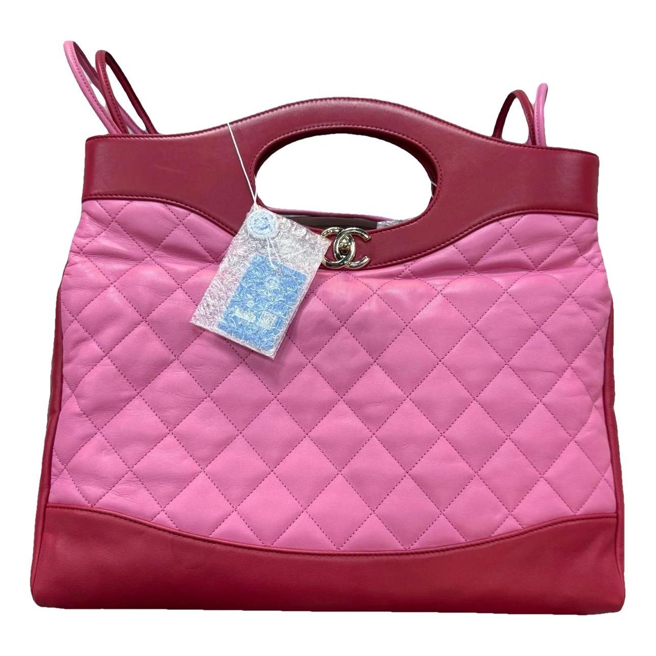 Leather tote