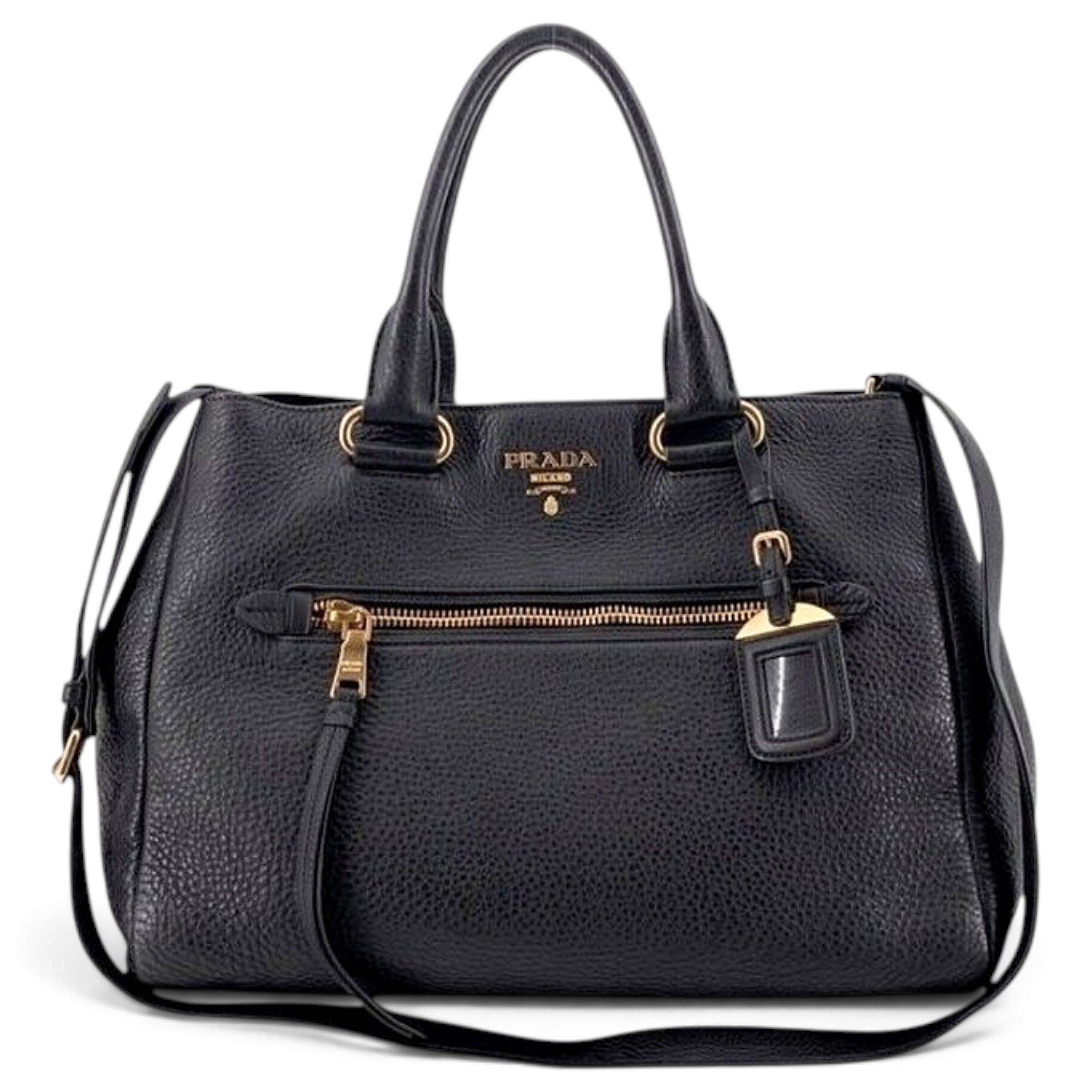 Leather tote
