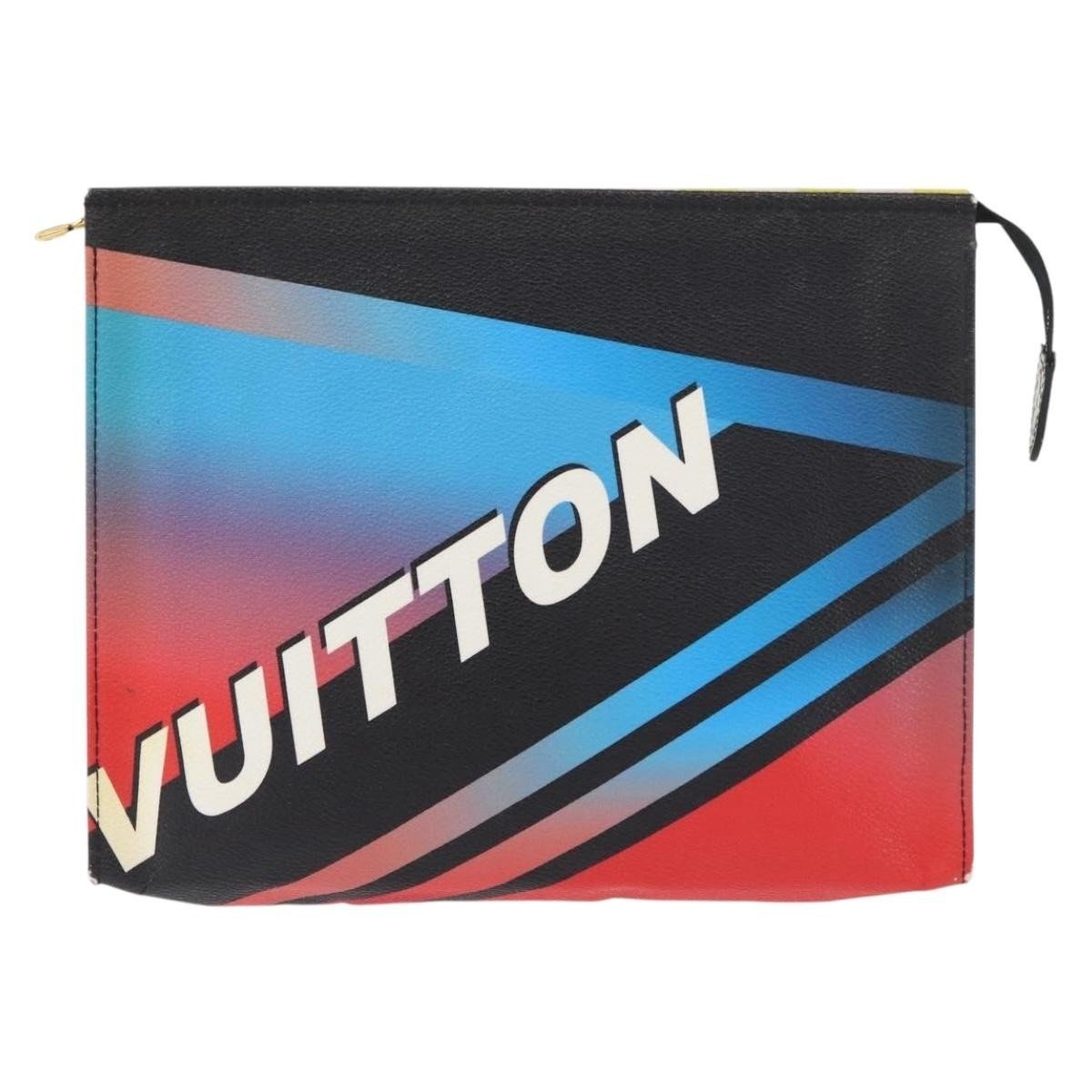 Trio pouch cloth clutch bag