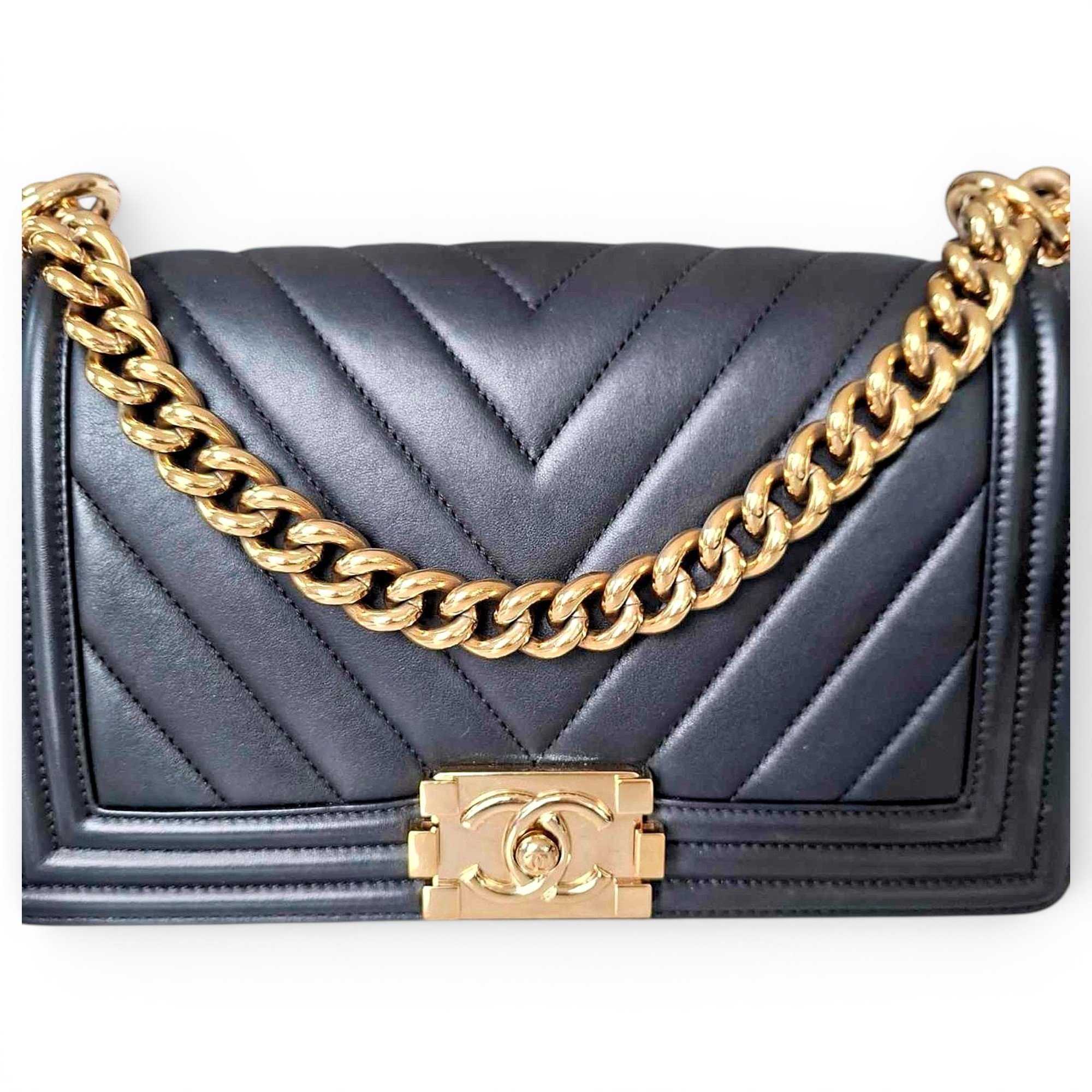 Boy leather handbag