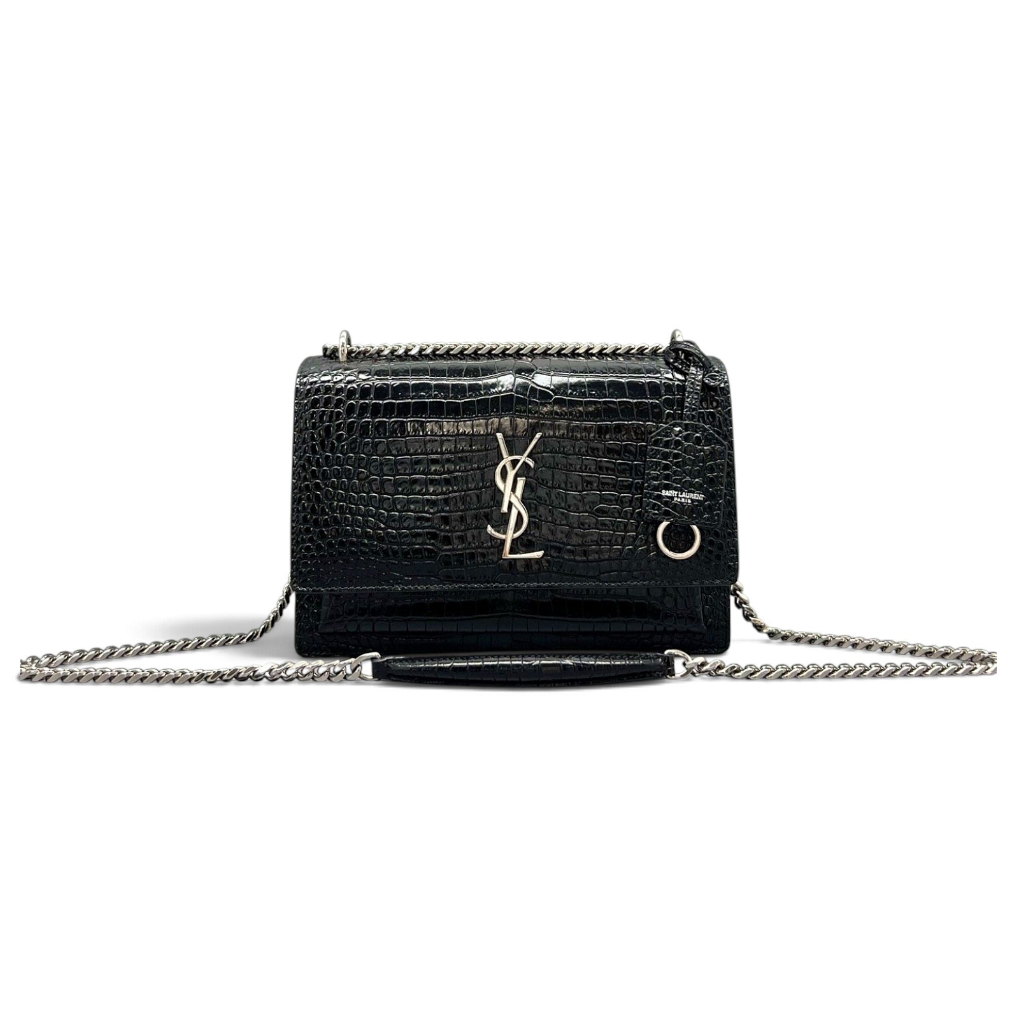 Sunset leather handbag