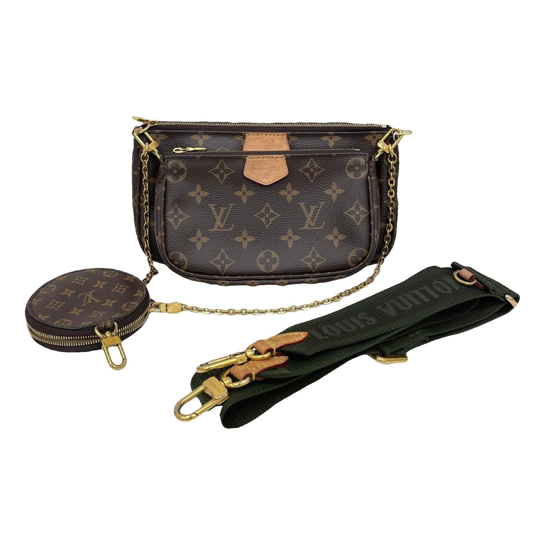 Multi Pochette Accessoires leather handbag