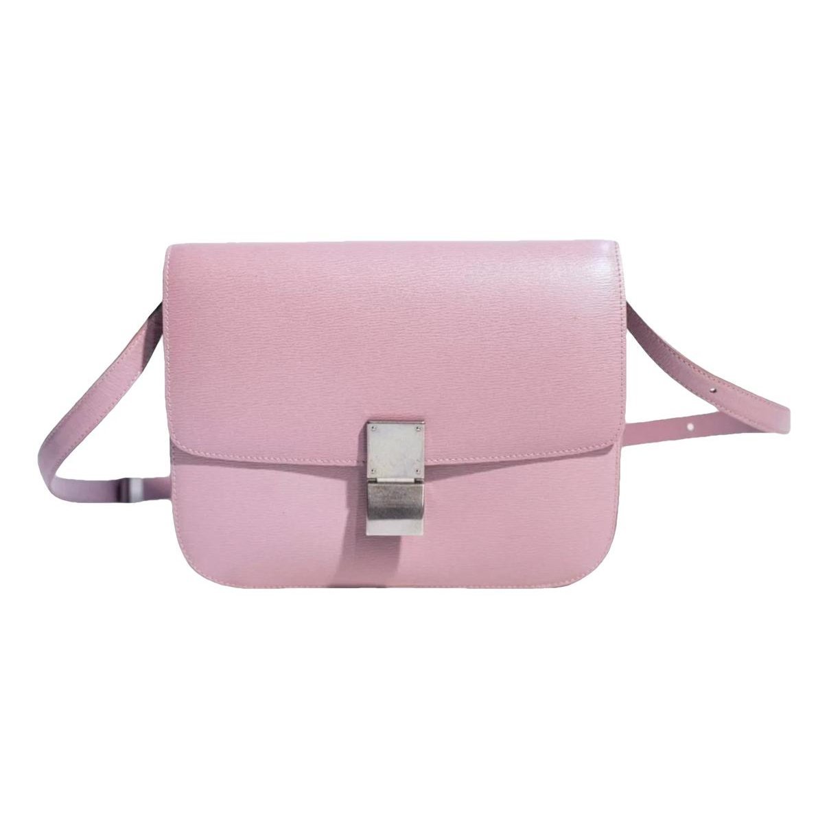 Classic leather crossbody bag