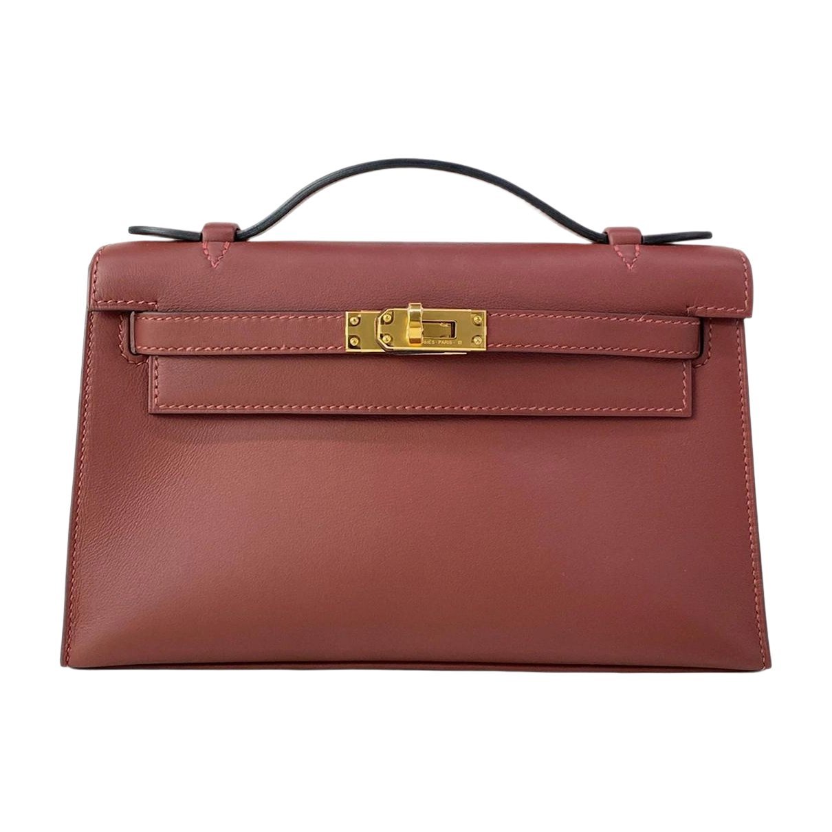 Kelly Clutch leather clutch bag