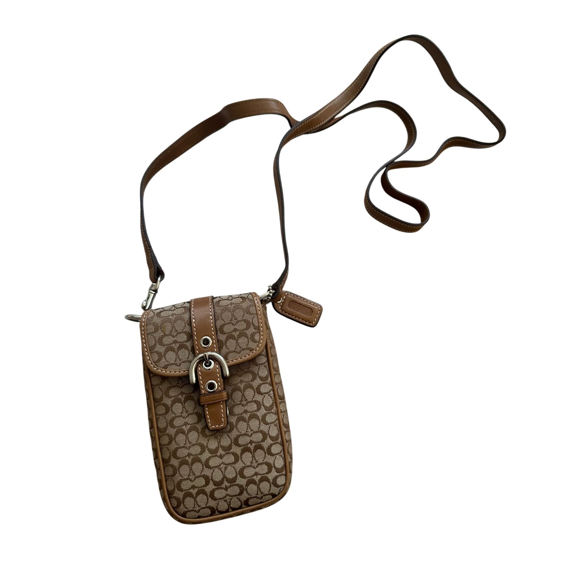 Leather crossbody bag