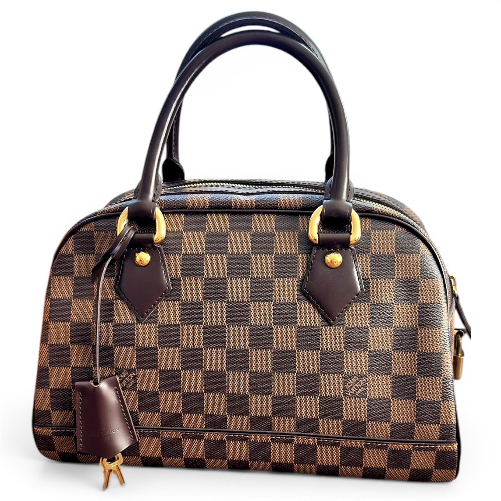 Duomo leather bowling bag