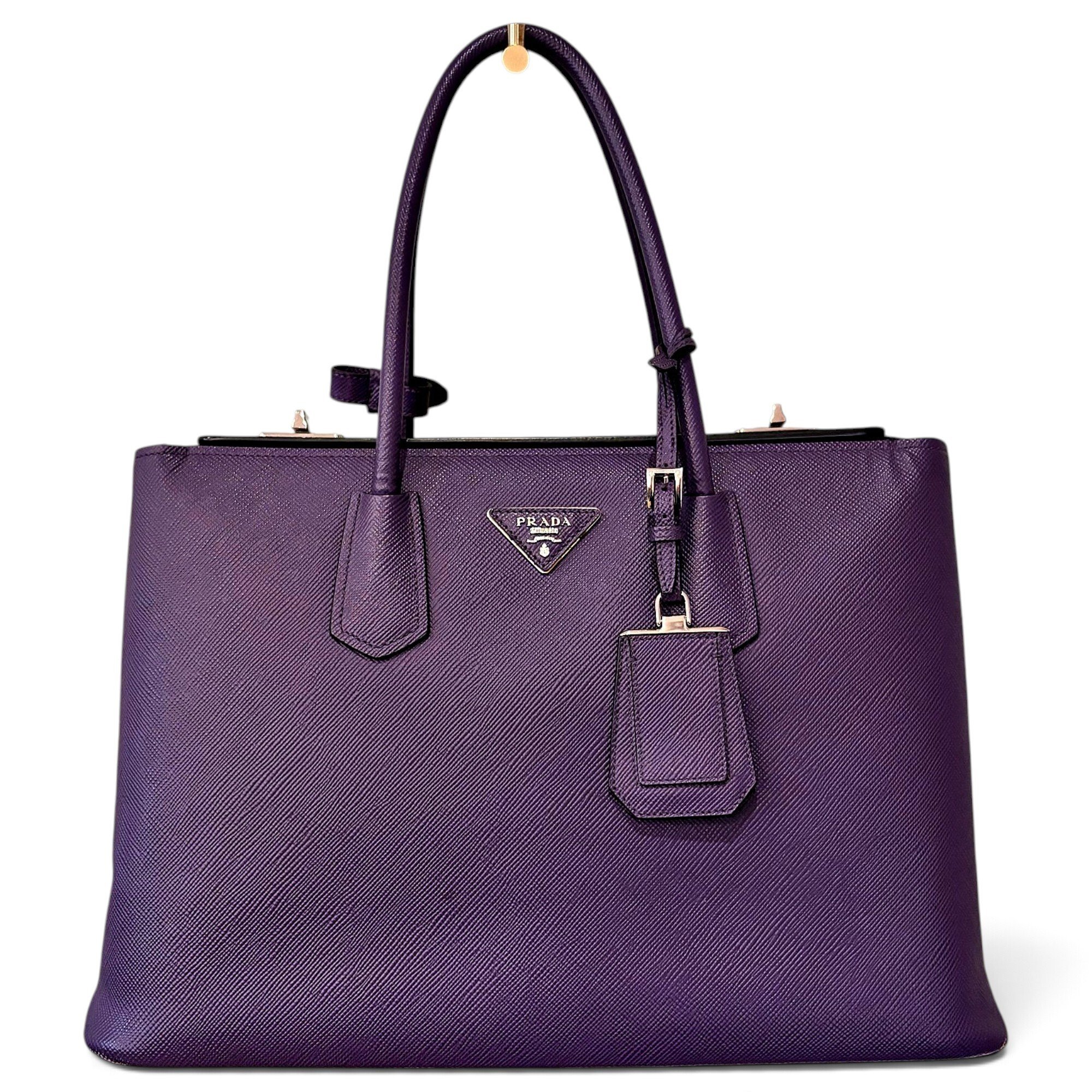 Leather tote