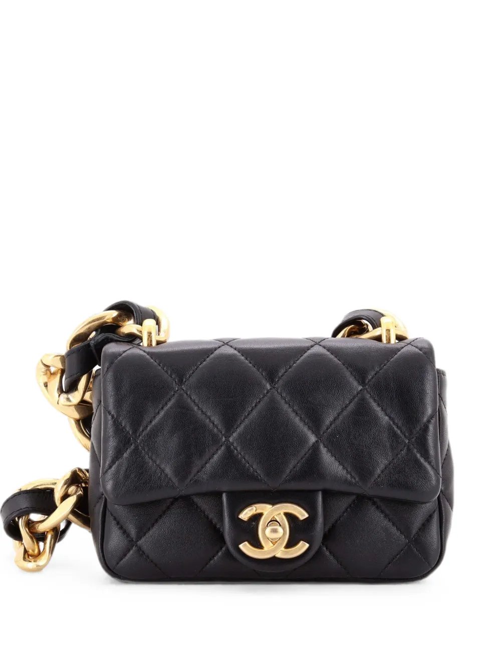 Funky Town Flap Bag Quilted Lambskin Mini shoulder bag