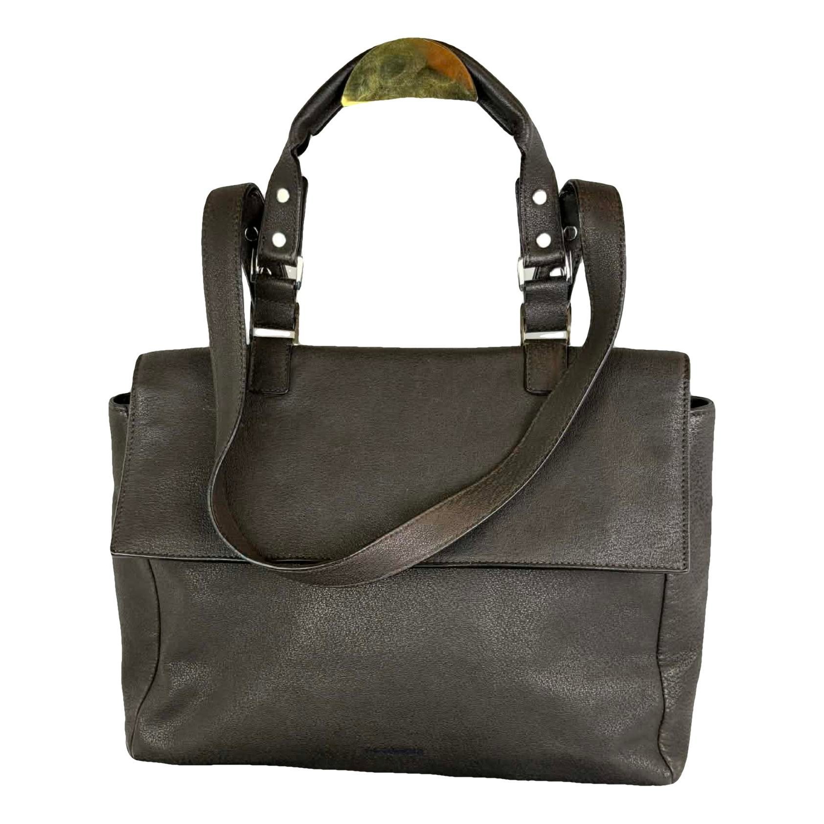 Leather handbag