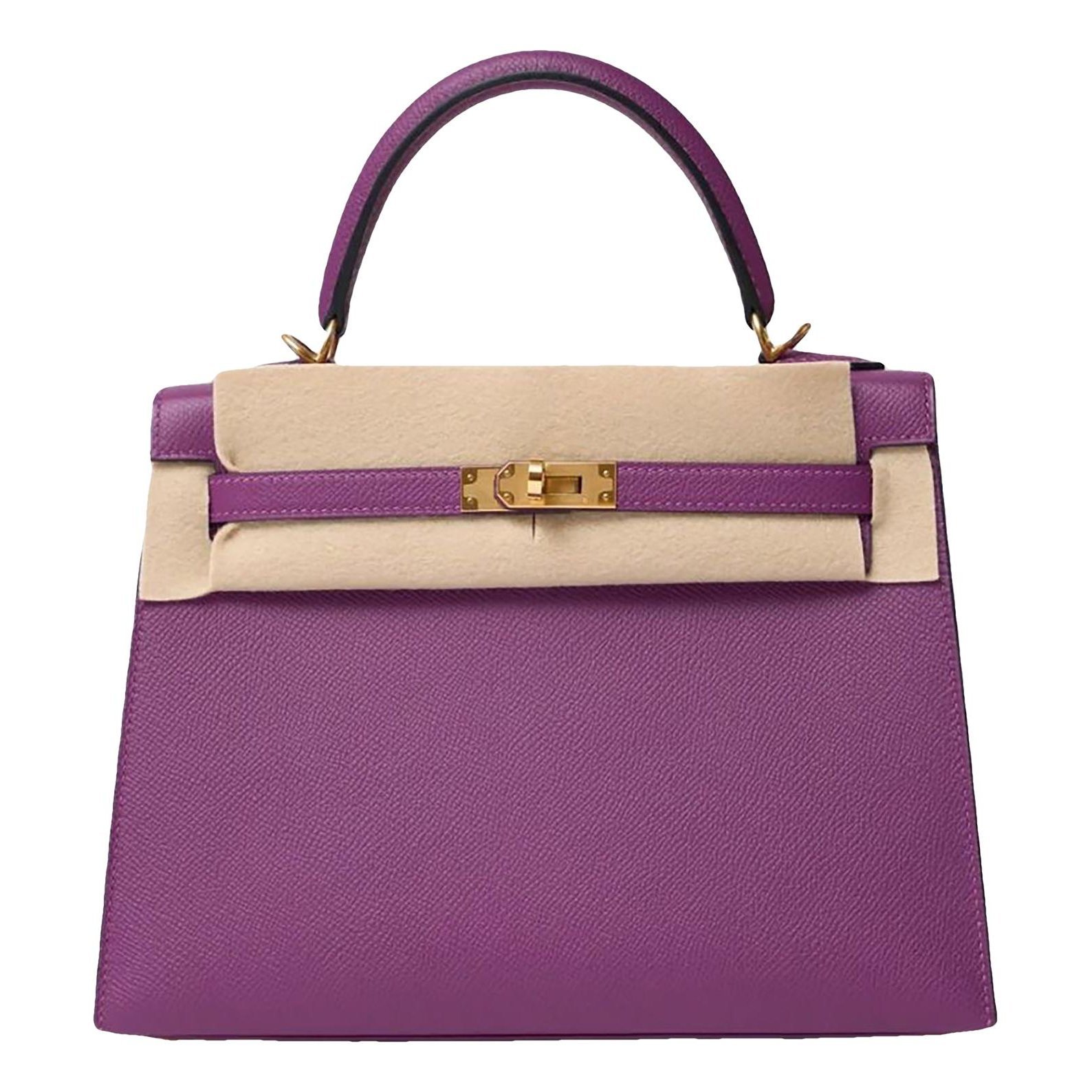 Kelly 25 leather handbag