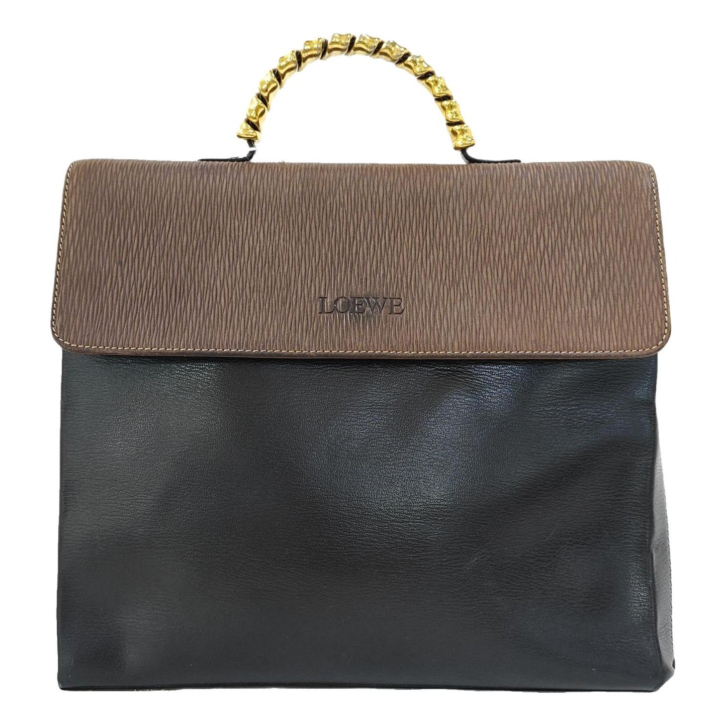 Leather handbag