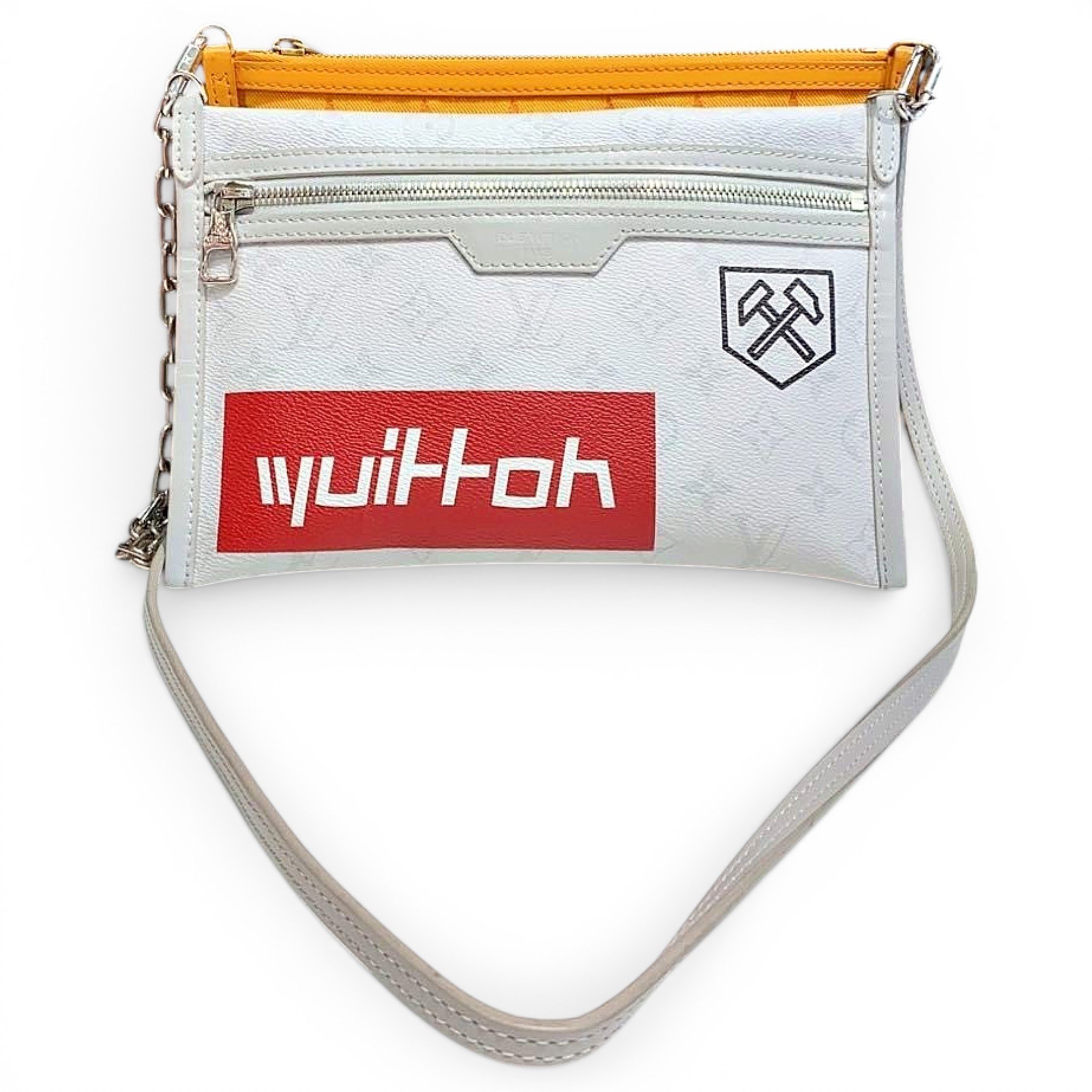 Leather crossbody bag