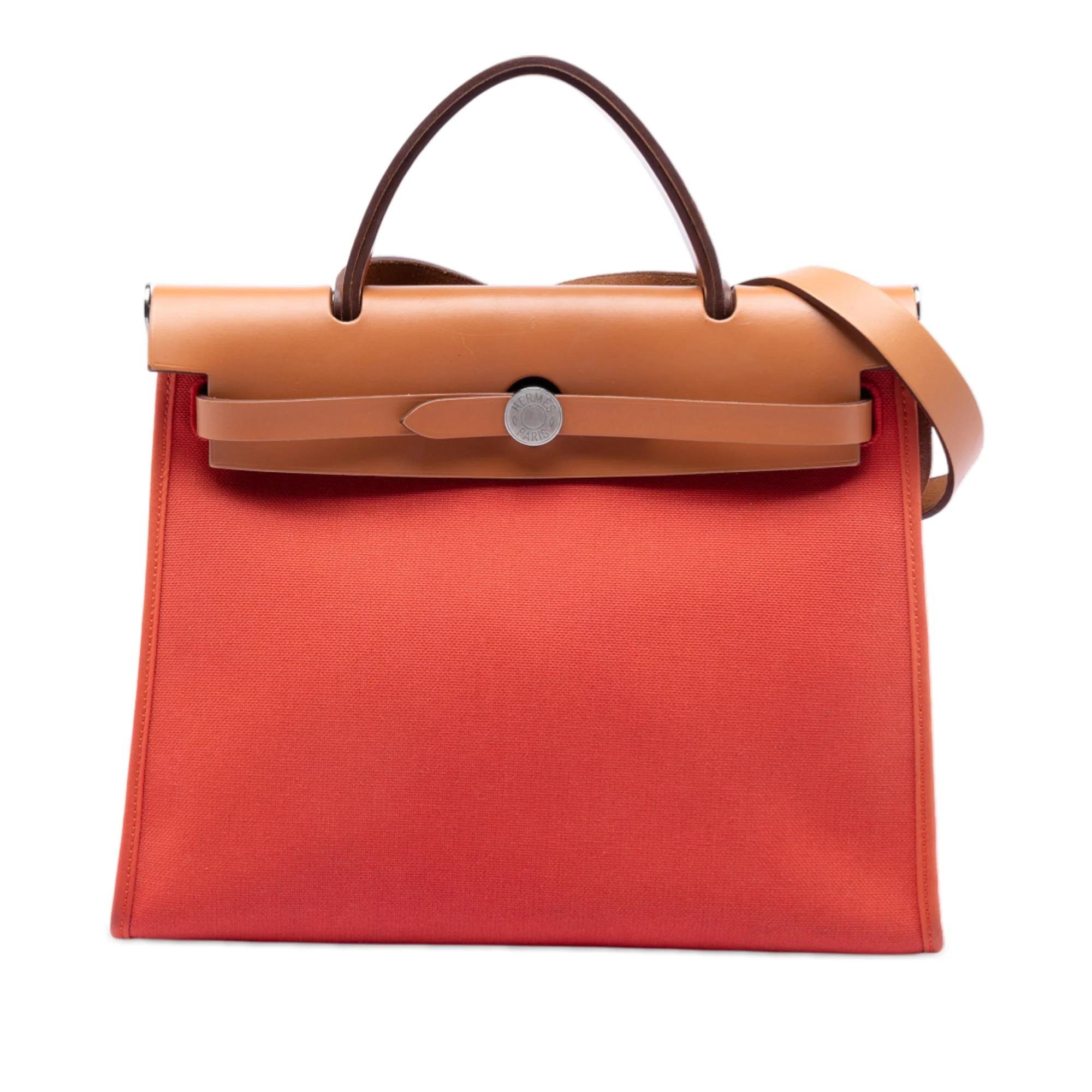 Herbag leather satchel