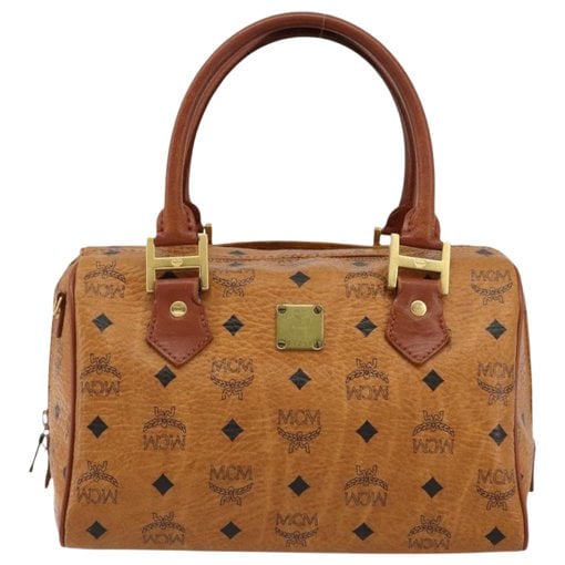 Boston leather travel bag