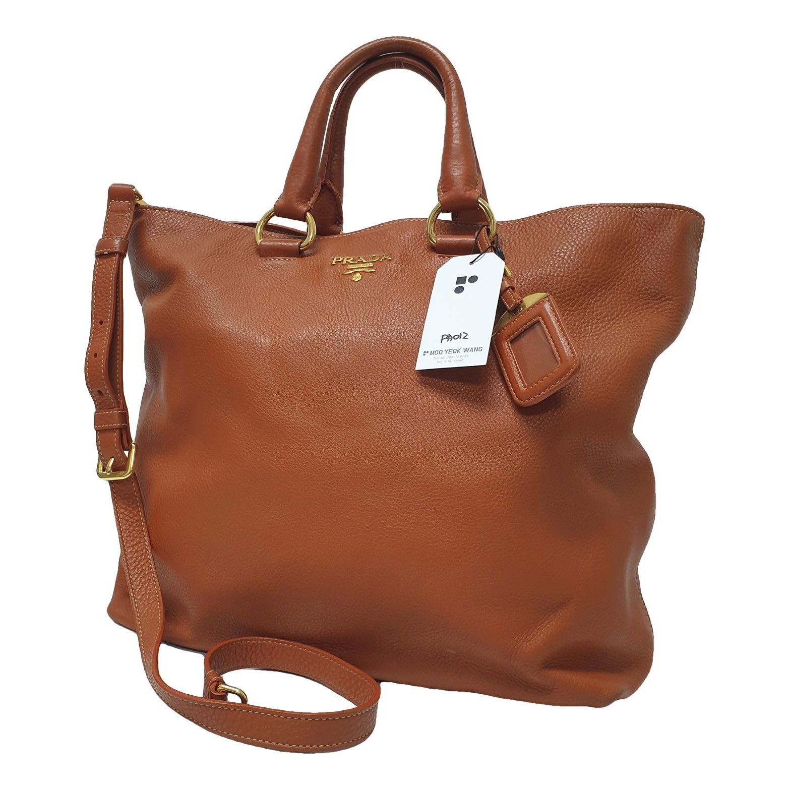 Leather handbag
