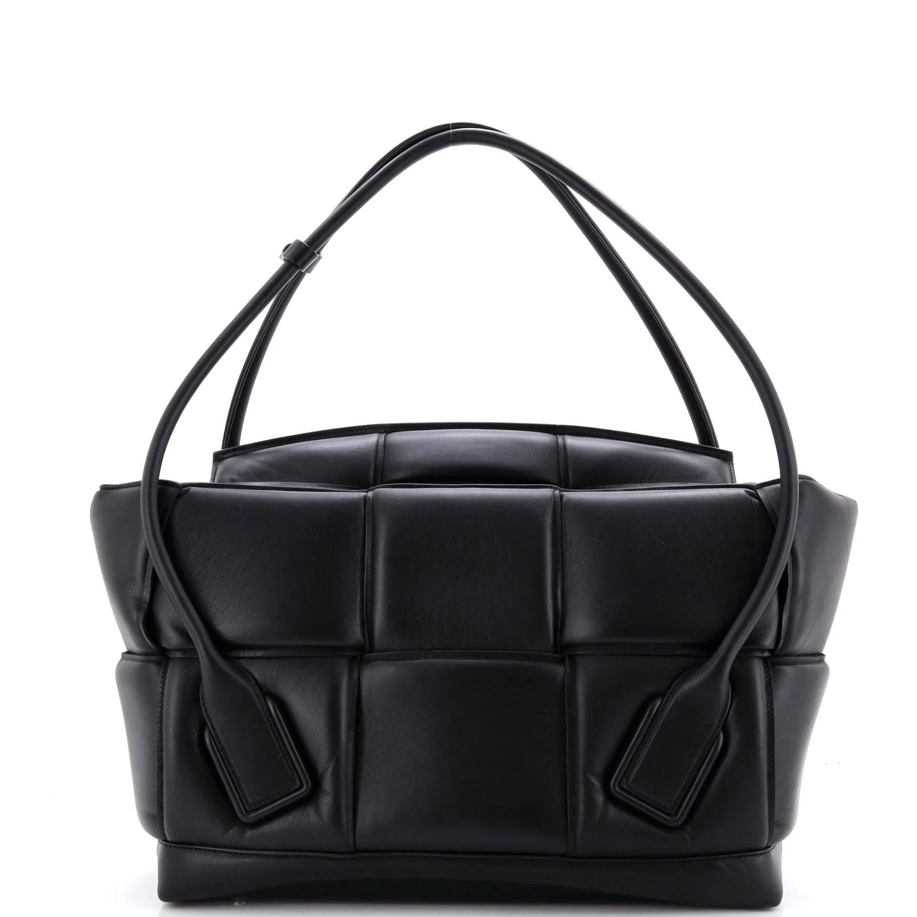 Leather tote