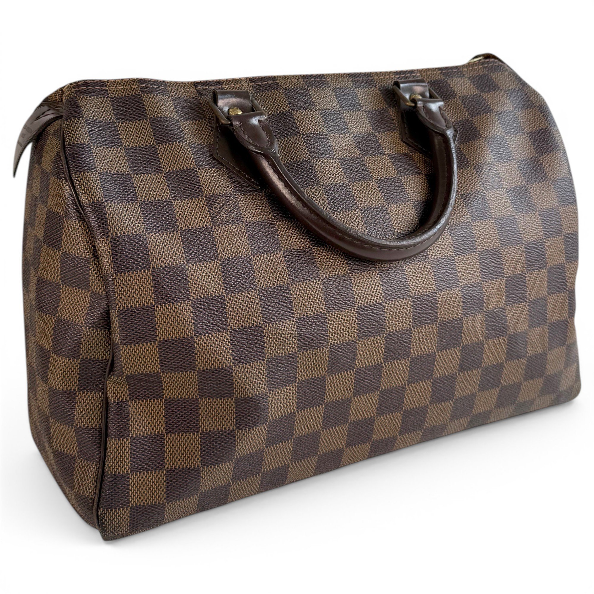 Speedy leather handbag