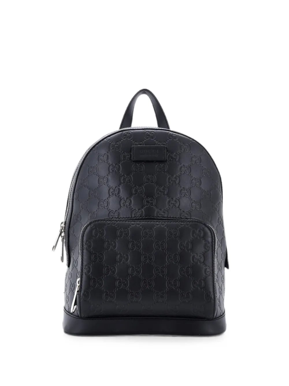 Signature Pocket Guccissima Leather Small backpack