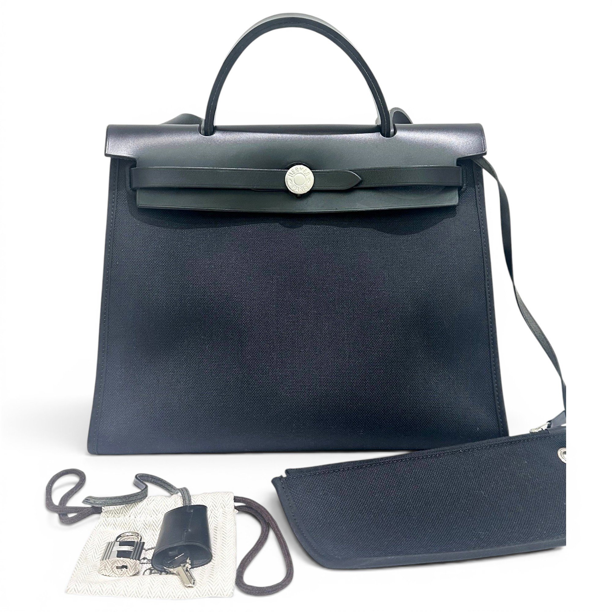 Herbag leather handbag