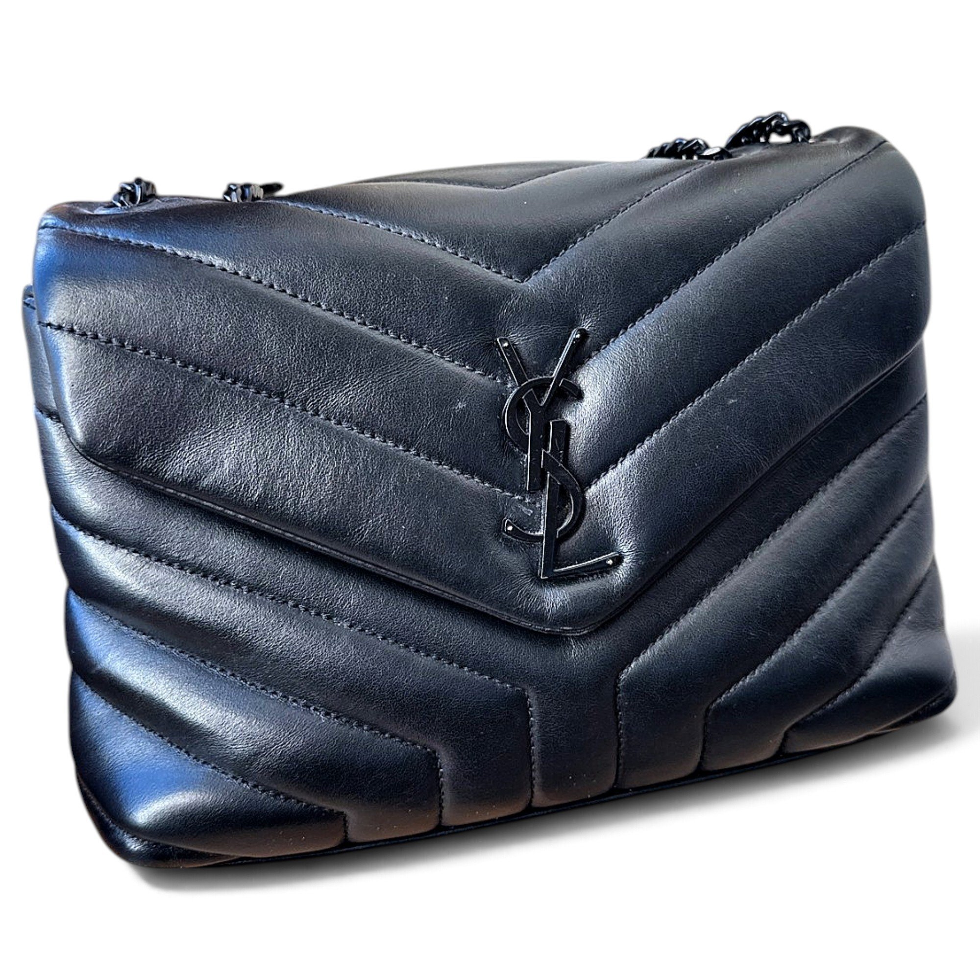 Loulou leather crossbody bag