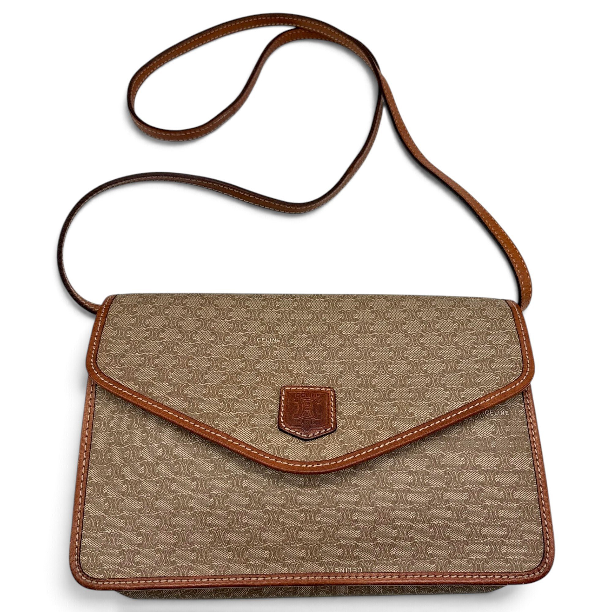 Leather crossbody bag