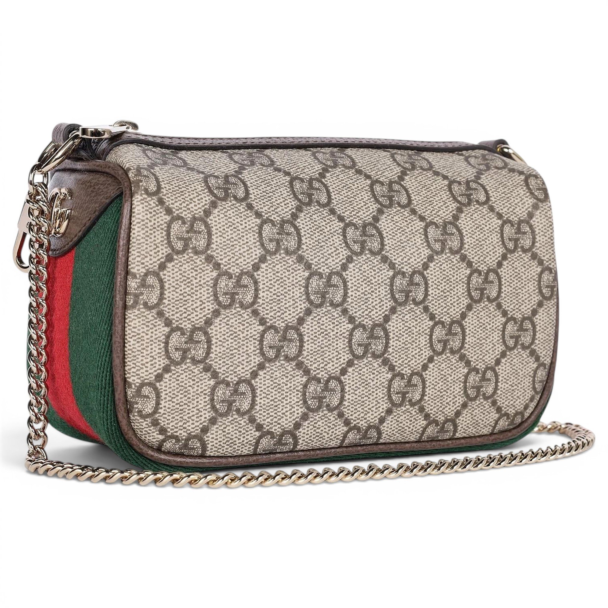 Ophidia leather handbag