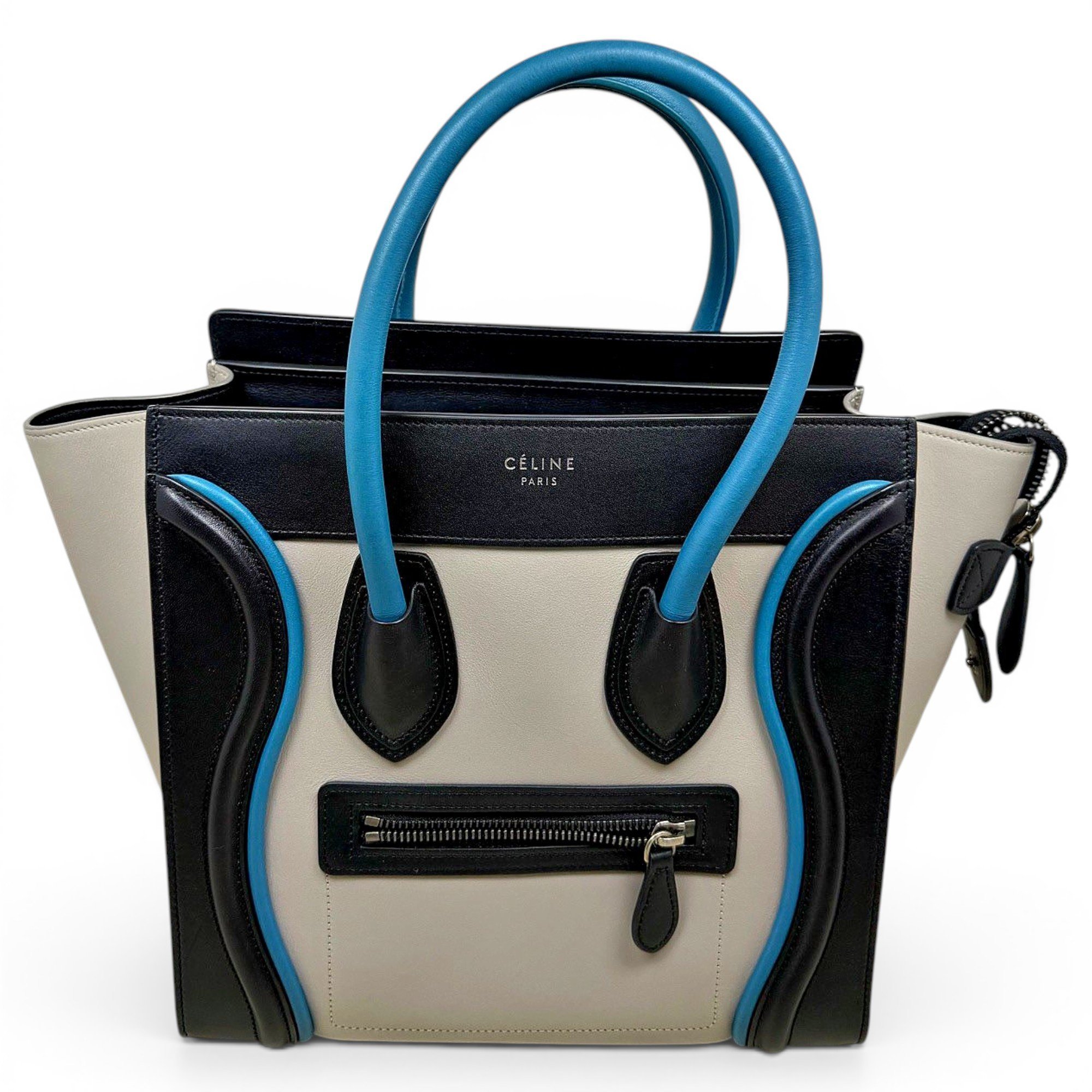 Luggage leather handbag