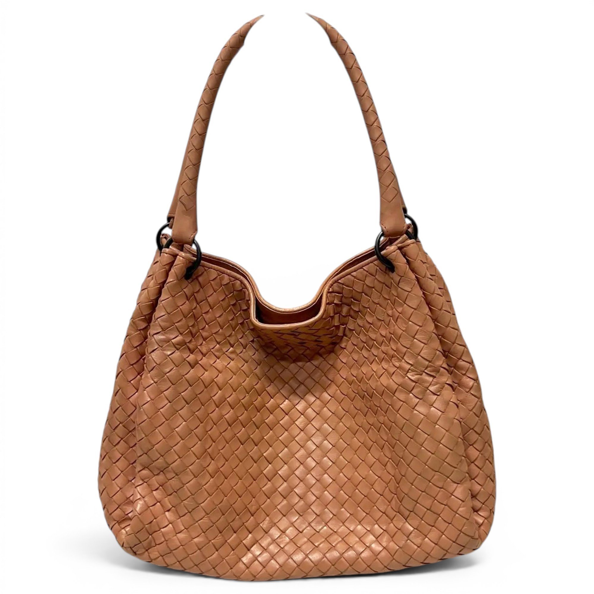 Parachute leather handbag