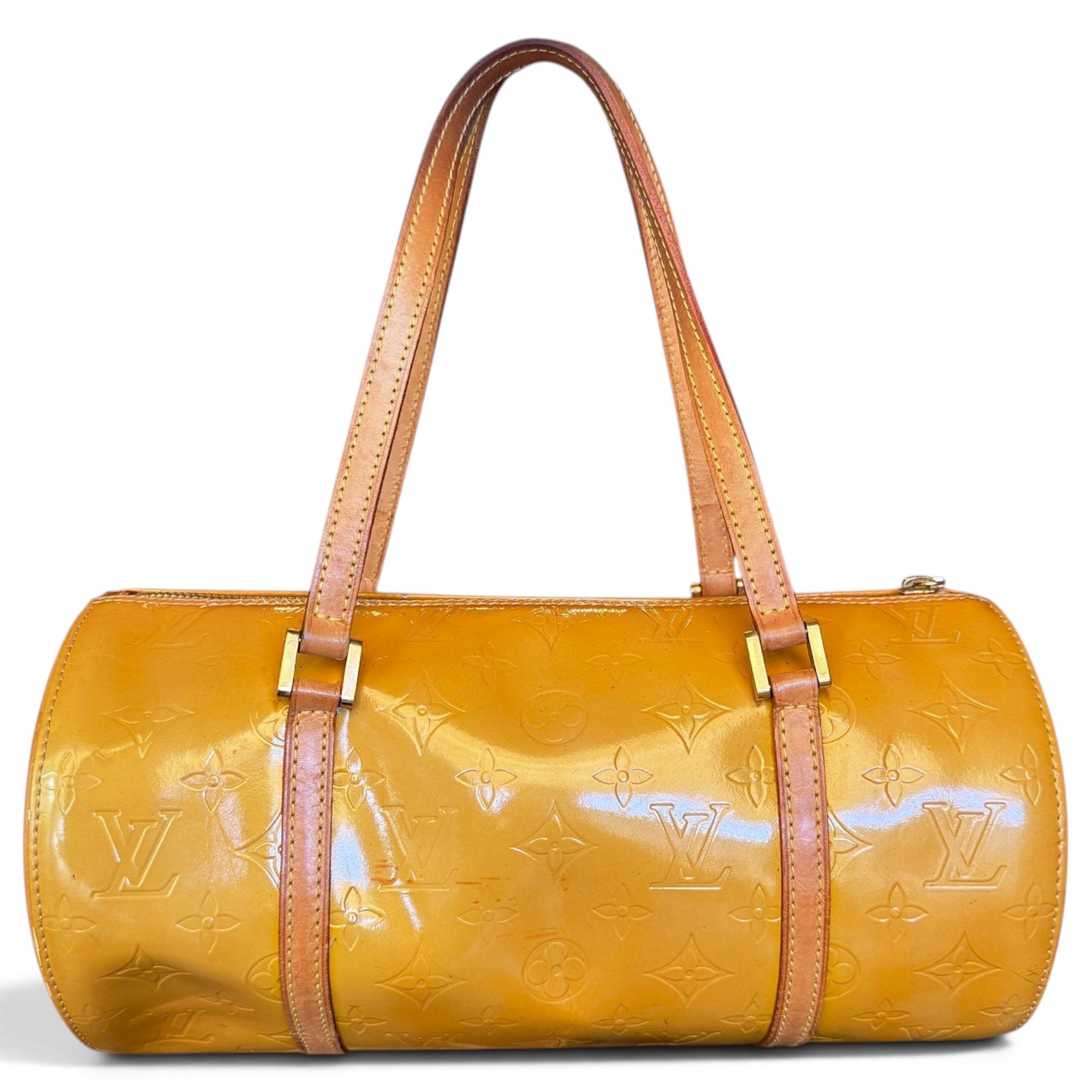 Bedford patent leather handbag