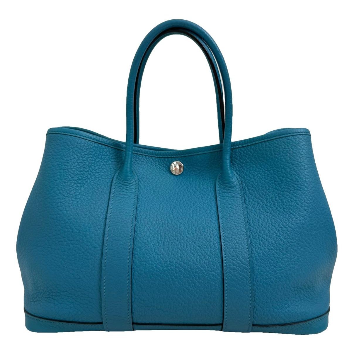 Garden Party leather handbag