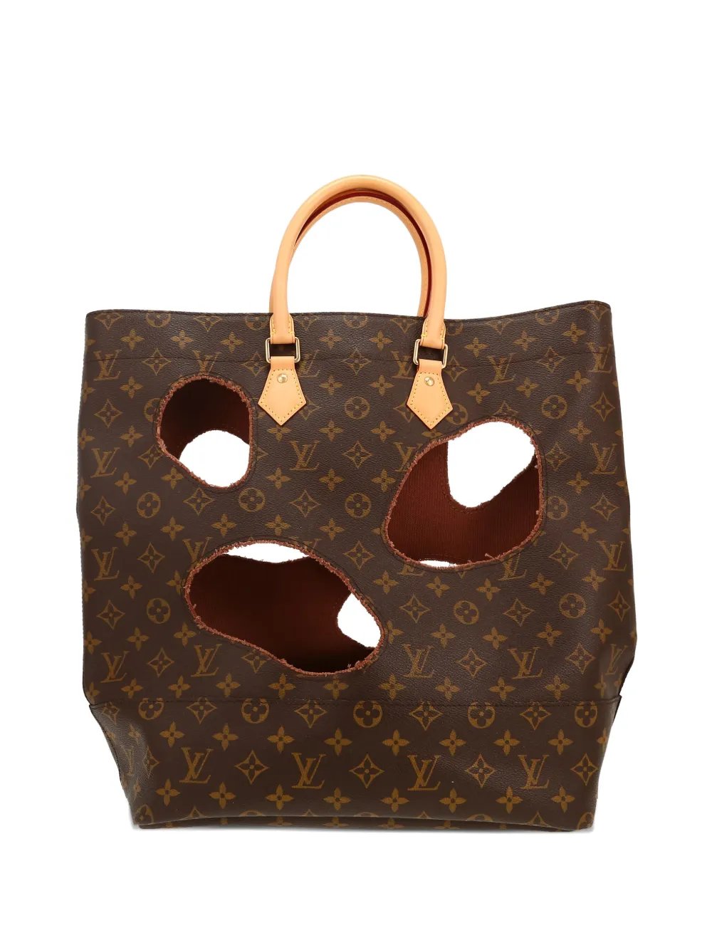 x Comme des Garçons by Rei Kawakubo monogram shopping bag