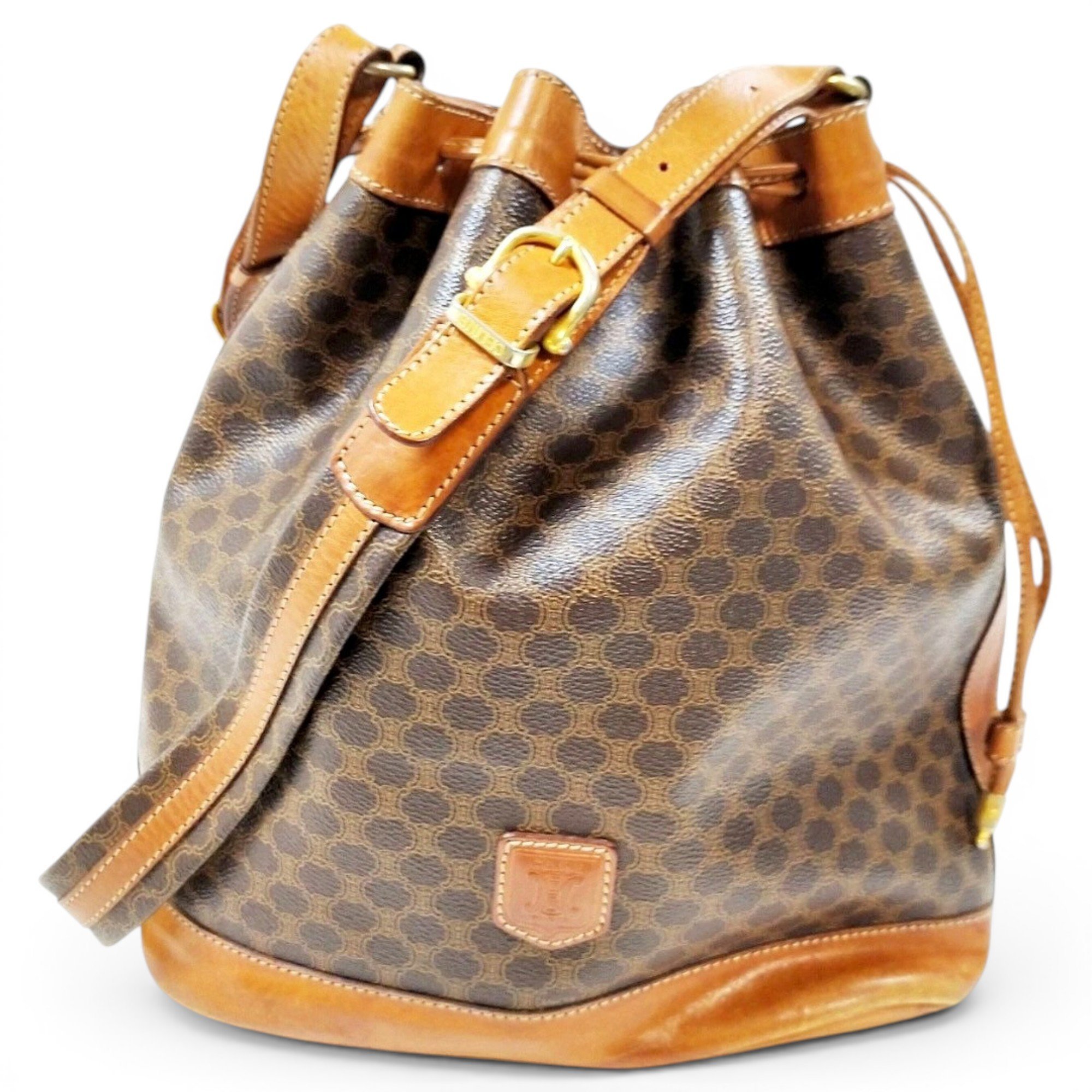 SAC SEAU leather handbag