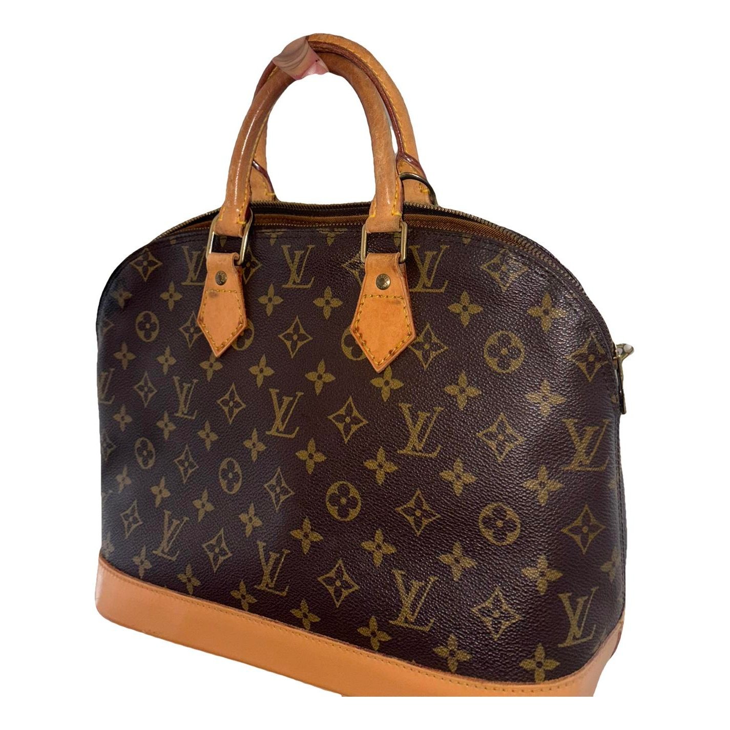 Alma leather handbag