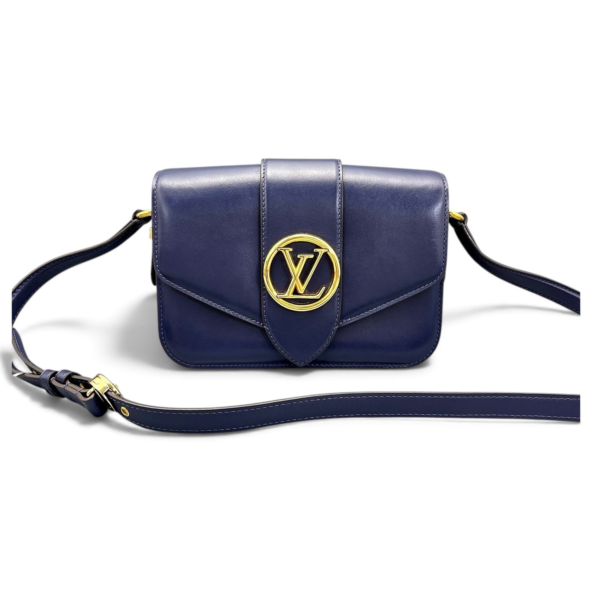 Louis Vuitton Pont 9 leather crossbody bag