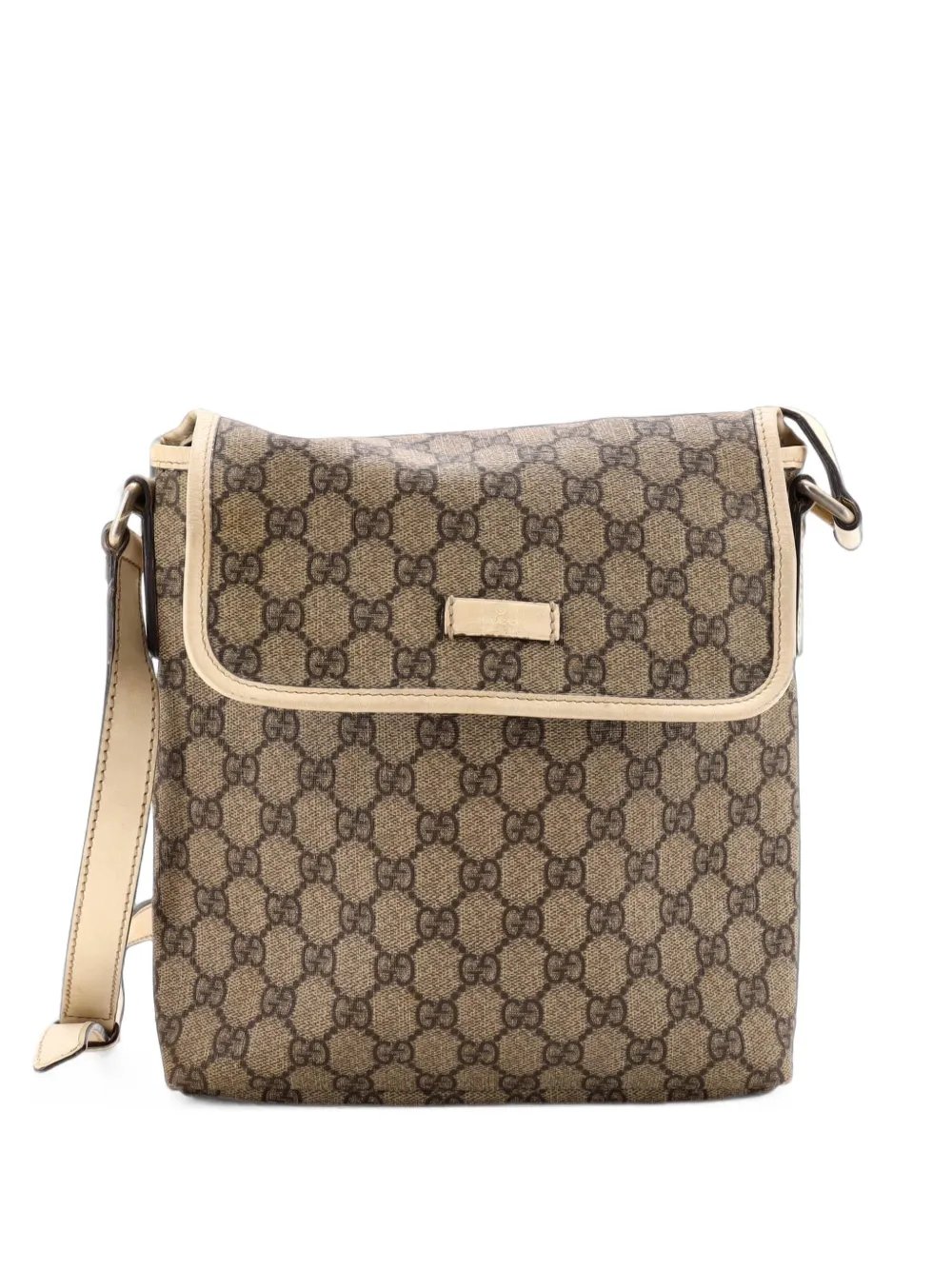 Flap Messenger GG Coated Canvas Small crossbody bag