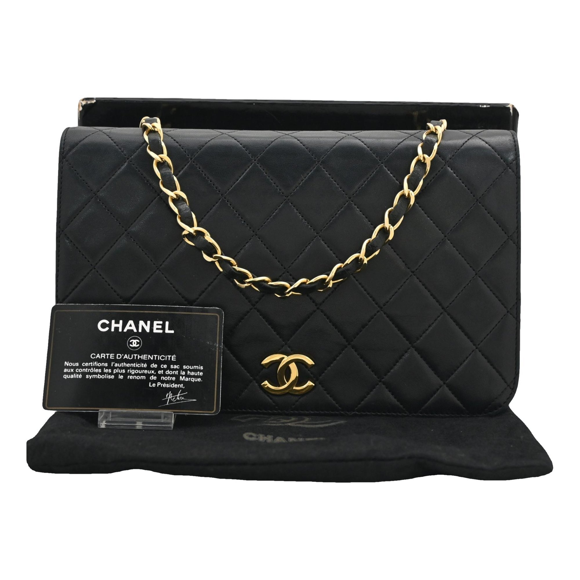 Leather handbag