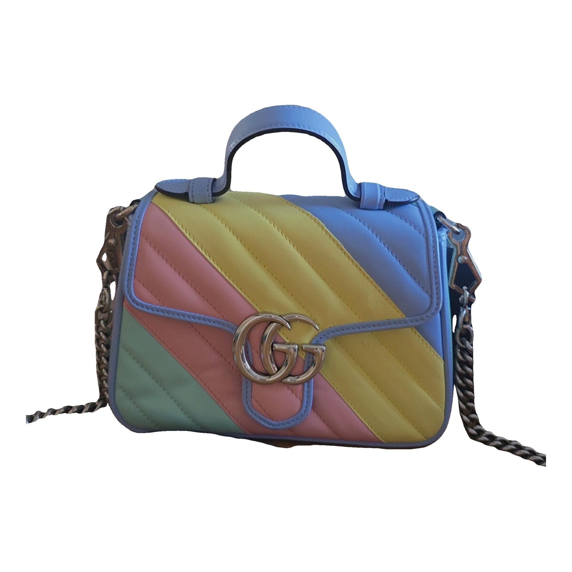 GG Marmont Flap leather handbag