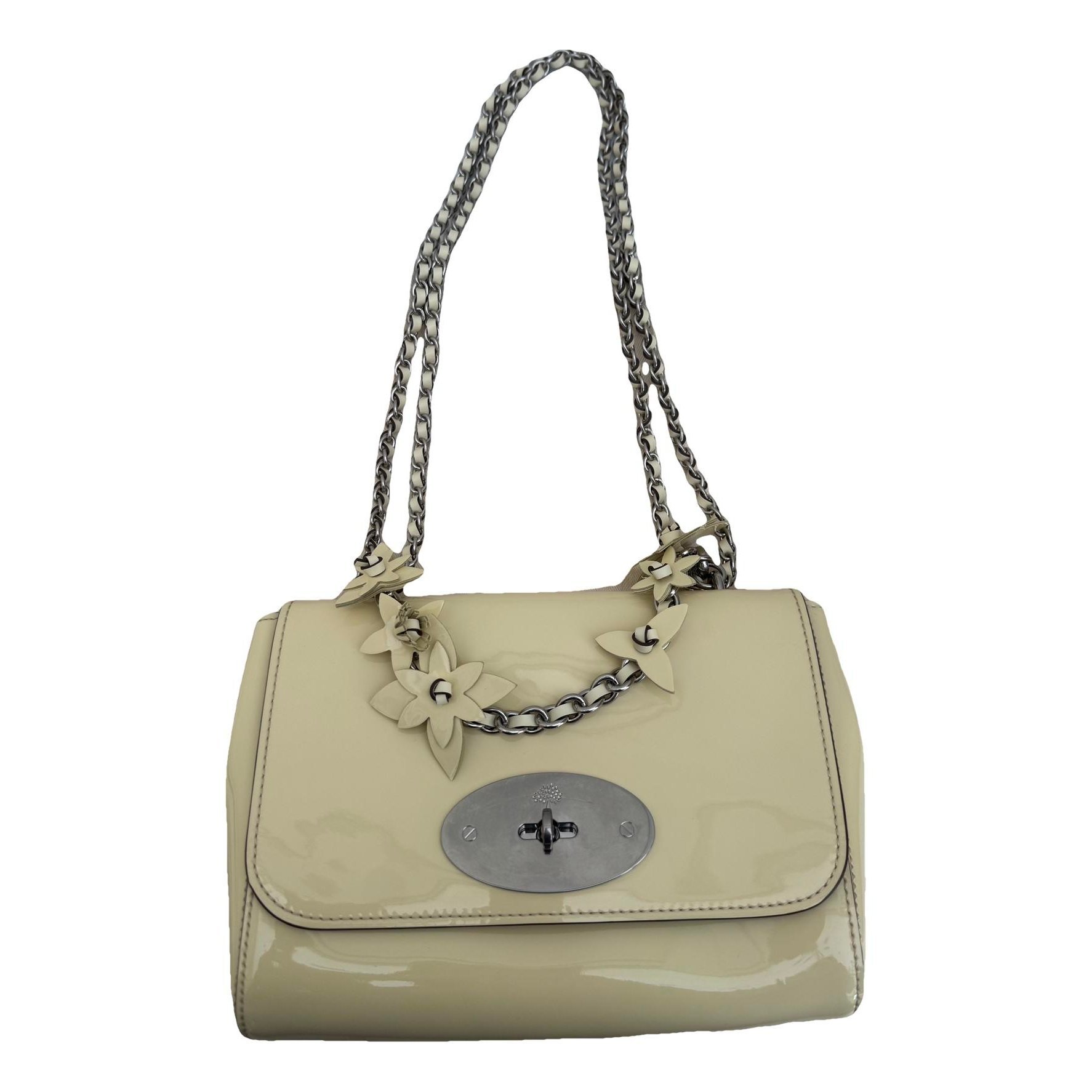 Mulberry Lily patent leather handbag