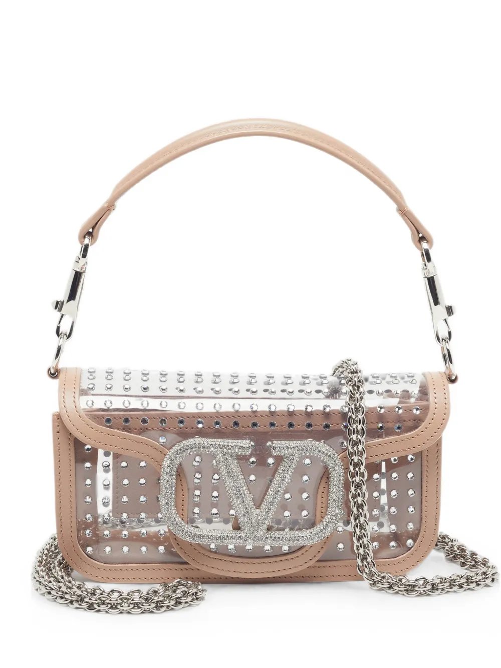 Locò crystal-embellished shoulder bag