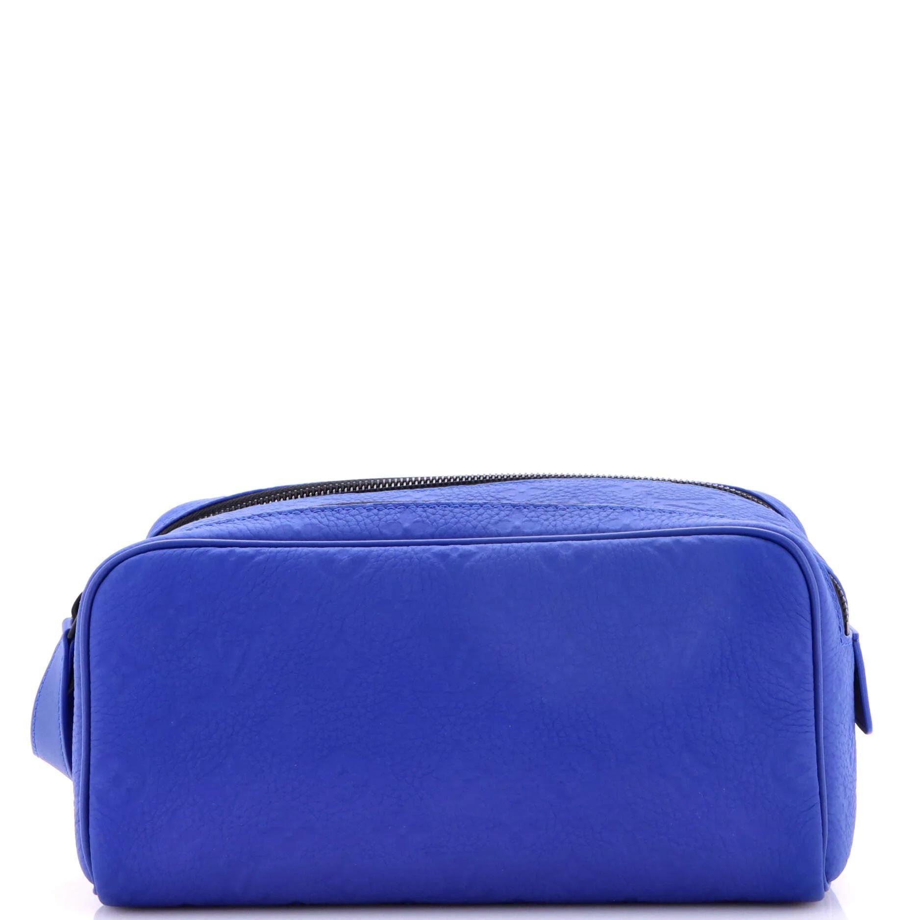 Leather vanity case