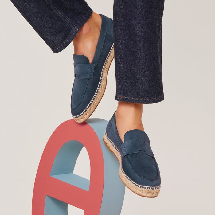 Bleu Céleste Trip Espadrille