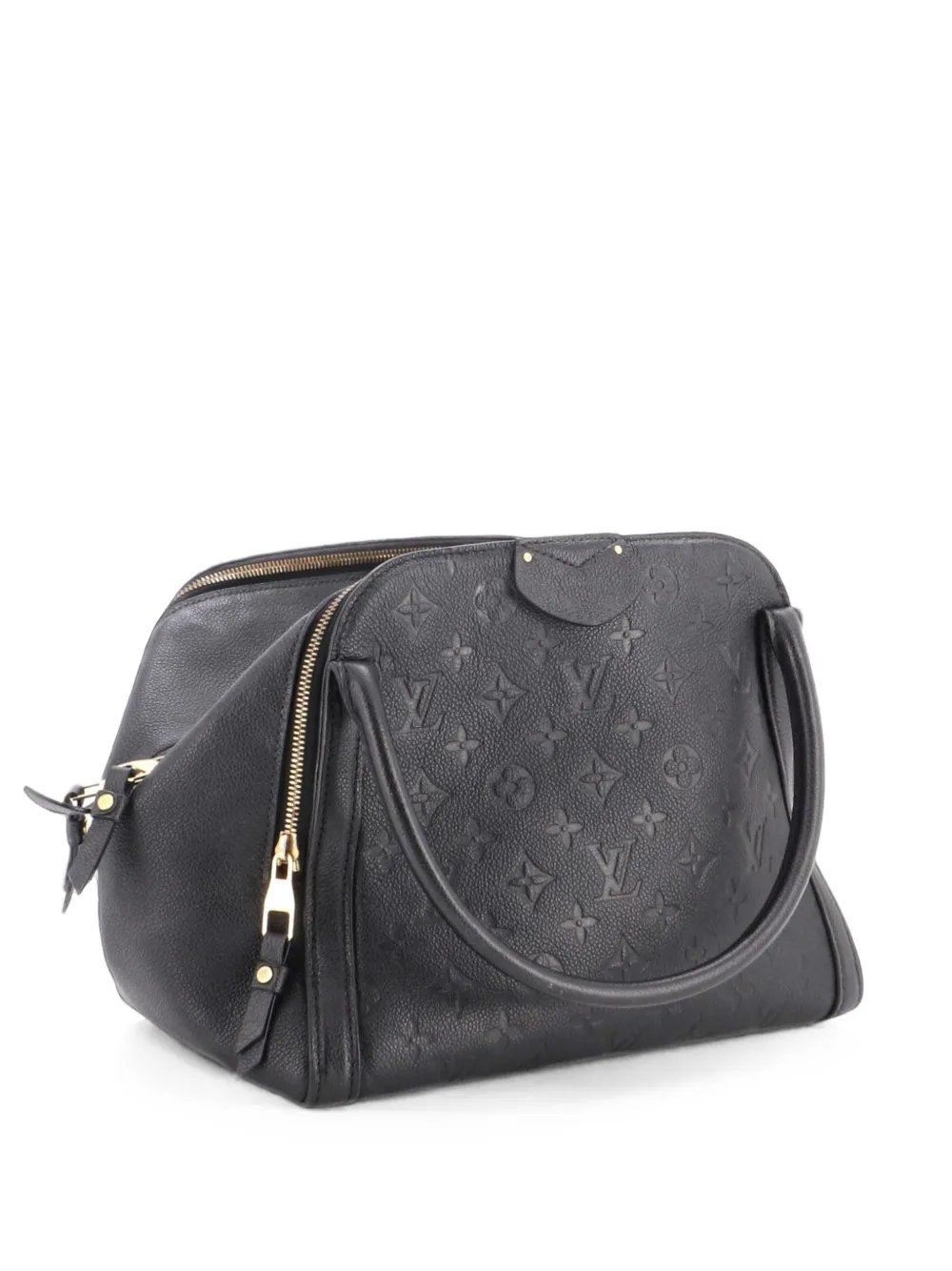 Marais Handbag Monogram Empreinte Leather MM satchel