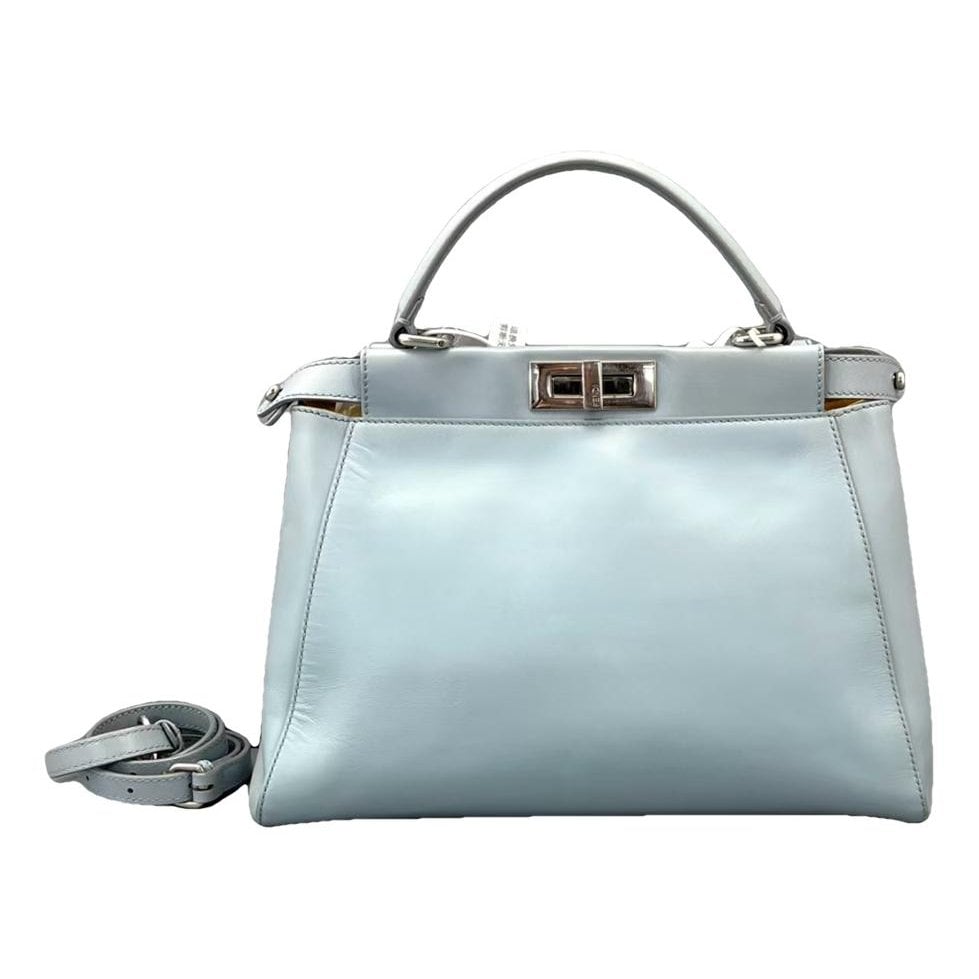 Peekaboo leather handbag