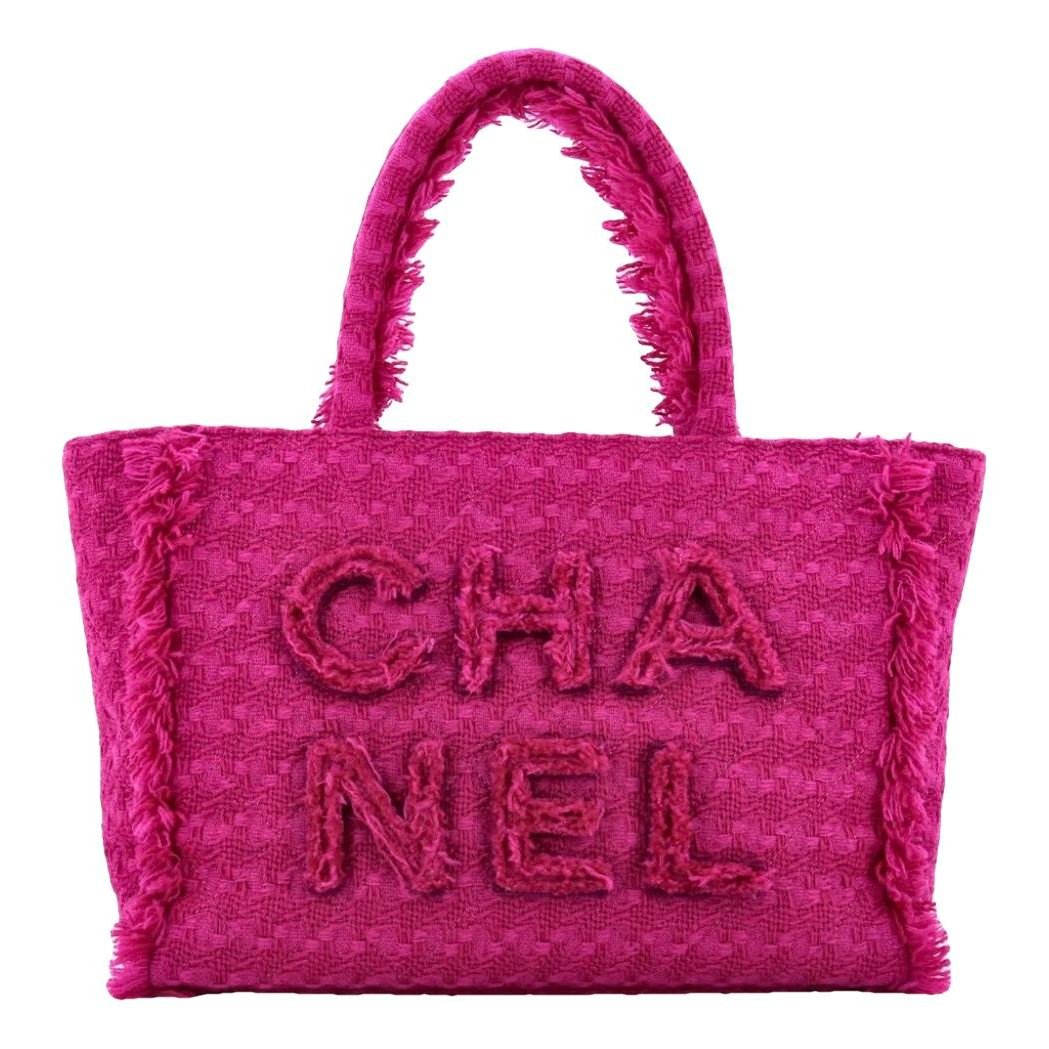 Deauville tweed tote